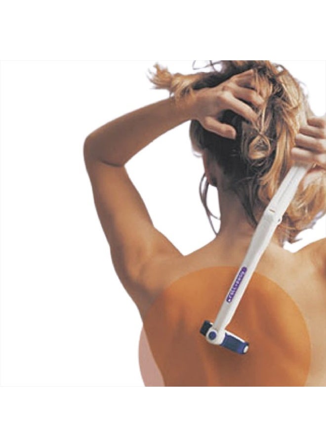 SP Ableware - Roll Easy Lotion Applicator with Pivoting Handle and 2 Interchangeable Massage Rollers (741330050) - Image 1