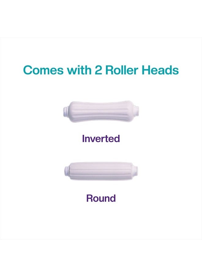 SP Ableware - Roll Easy Lotion Applicator with Pivoting Handle and 2 Interchangeable Massage Rollers (741330050) - Image 1