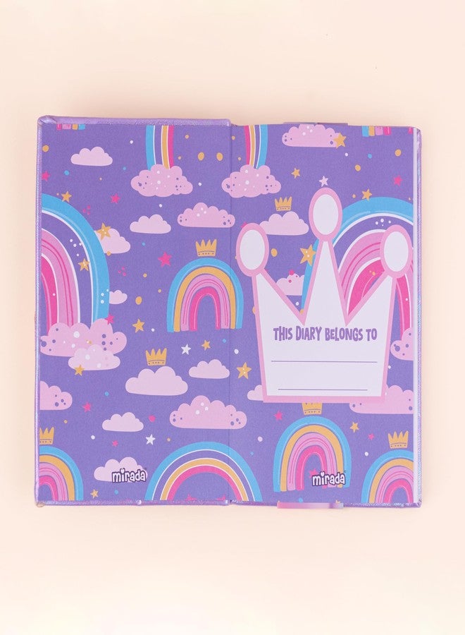 Mirada Happy Unicorn Glitter Notebook - Cute Shiny Stylish Diary for School, Study & Home, Ideal Birthday & Christmas Gift - Image 5