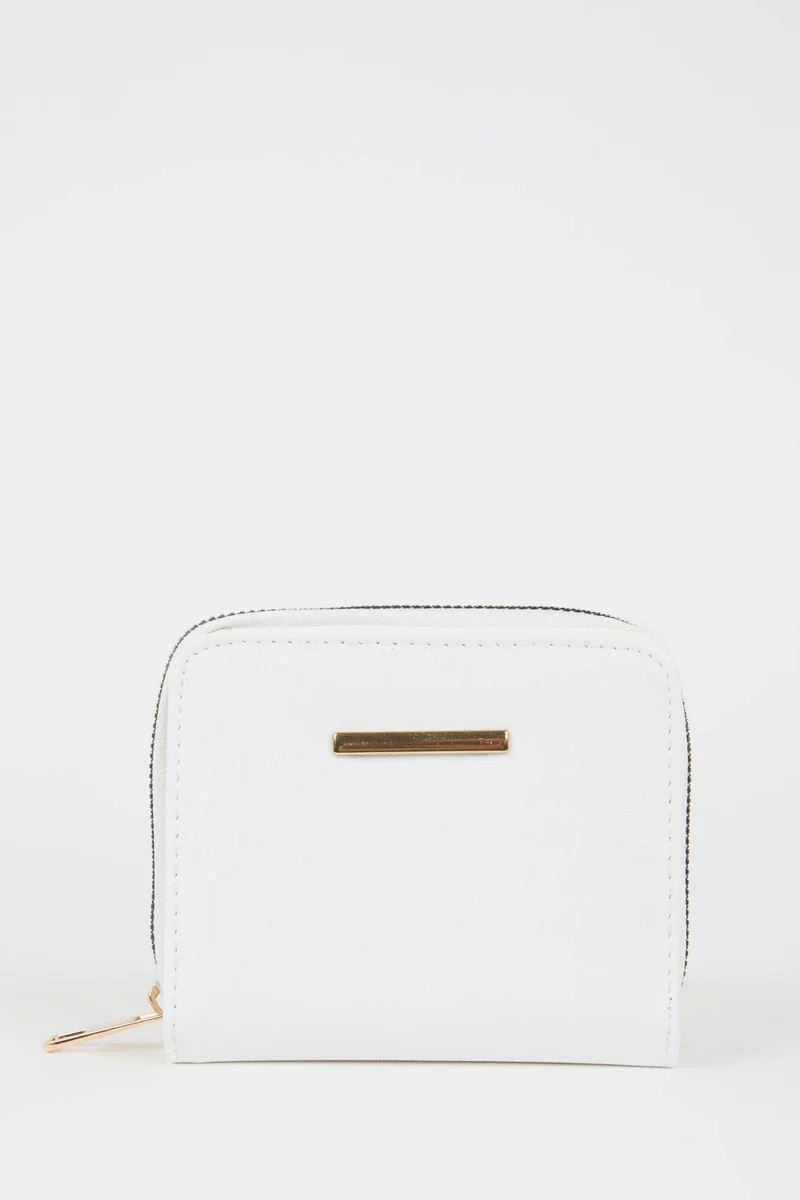 ديفاكتو Women's Faux Leather Wallet