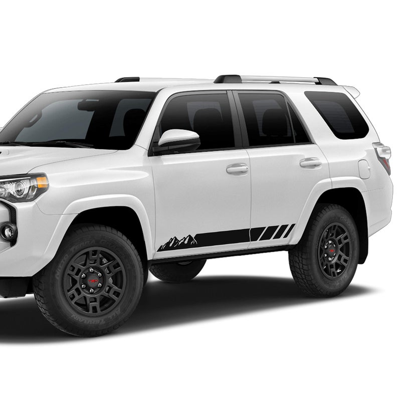 Decal Sticker Vinyl Side Mountain Stripe Kit Compatible with Toyota 4Runner 20092023 304B