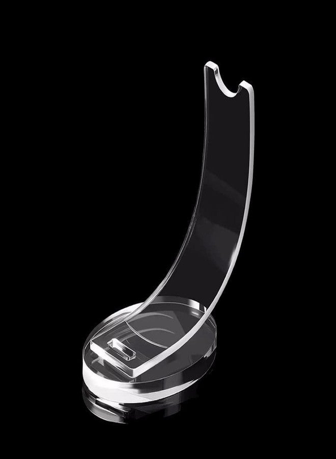 Bwexxt Transparent Vertical Acrylic Pen Holder Pencil Display Stand Fountain Pen Ballpoint Pen Rack Single Pen Holder Multi-Functional Display for Makeup Brushes Desk Supplies Holders and Dispensers - Image 1