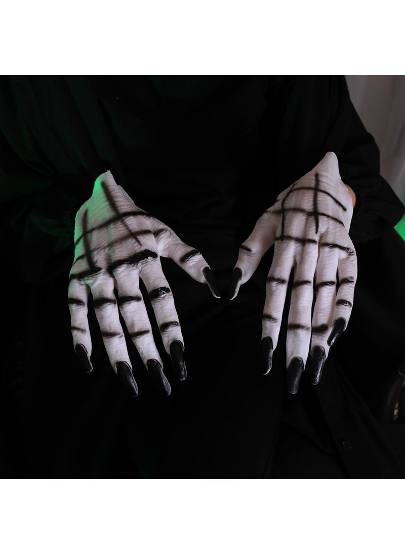 Horror Womens Ghost Gloves Pair Women's ghost claws