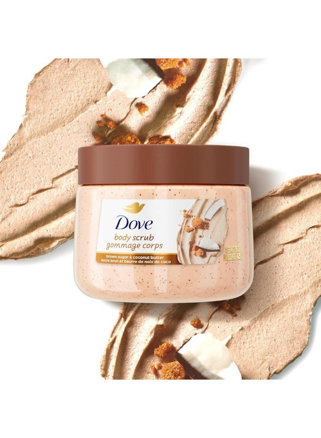 Dove Brown Sugar & Coconut Body Scrub - 425g - Image 2