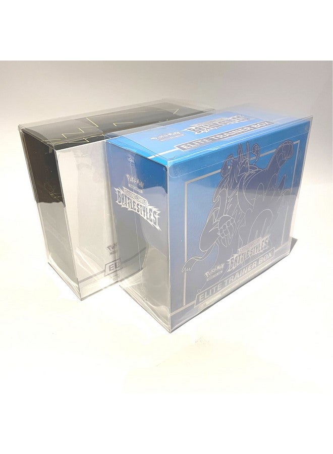 Fidelis Pokemon Case (Elite Trainer) Clear Plastic Display Box for ETB Elite Trainer Box, Convenient, Stackable Storage Solution for Collectors Gifts Pokemon Cards Protector… - Image 3