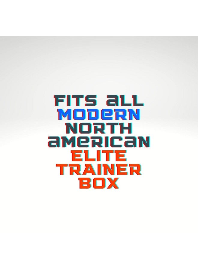 Fidelis Pokemon Case (Elite Trainer) Clear Plastic Display Box for ETB Elite Trainer Box, Convenient, Stackable Storage Solution for Collectors Gifts Pokemon Cards Protector… - Image 2