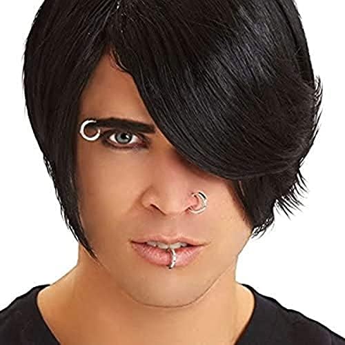 Amscan Non-Piercing Jewelry Costume Accessory - Various Sizes, Silver - 8 Pcs - Image 3