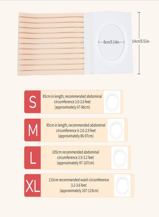 DERAYMI Ostomy Belt for Men Women, Medical Colostomy Ileostomy Waist Support Belt Abdominal Waistbands Binder Brace for Preventing Parastomal Hernia Stoma Opening (M - Image 5