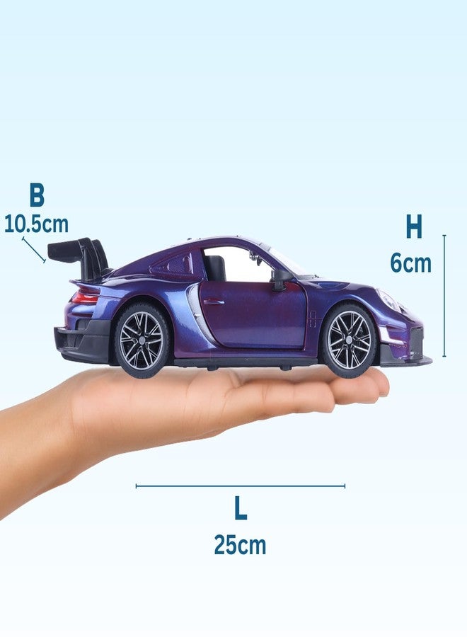 Popsugar Door Opening Remote Control Car|Rechargeable 1200mAh Lithium Battery|C-Type Charging|75-Min Runtime|2.4G Long Range Remote (100+ ft)|HighSpeed RC Car|Gift for Kids|Made in India (Purple) - Image 4