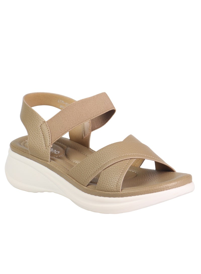 SD.Felano Flat Sandals for Women | Stylish & Comfy Open-Toe Summer Shoes for Ladies | Lightweight Slip-On Design with Soft Cushioned Footbed – Perfect for Beach Walks, Travel, Shopping & Everyday Comfort - Image 1