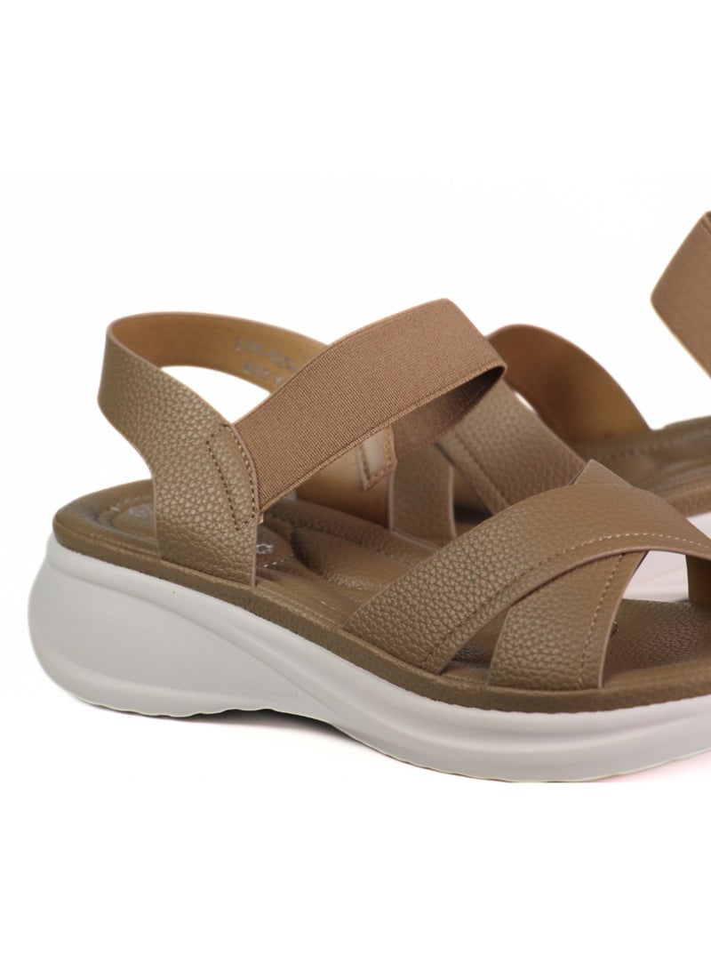 SD.Felano Flat Sandals for Women | Stylish & Comfy Open-Toe Summer Shoes for Ladies | Lightweight Slip-On Design with Soft Cushioned Footbed – Perfect for Beach Walks, Travel, Shopping & Everyday Comfort - Image 5