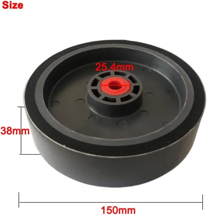 280 حصى عجلة طحن ناعمة 6 بوصة لأداة تشكيل وتلميع اليشم والزجاج والراتنج مقاس 150 مم - Image 3