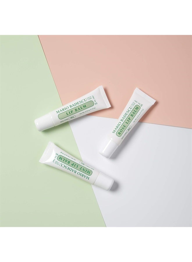 MARIO BADESCU بلسم شفاه مرطب أصلي للشفاه الجافة والمتشققة، مع زيت جوز الهند وزبدة الشيا، مرطب فائق التغذية للعناية بالشفاه الناعمة والسلسة والمرنة، 0.35 أونصة - Image 3