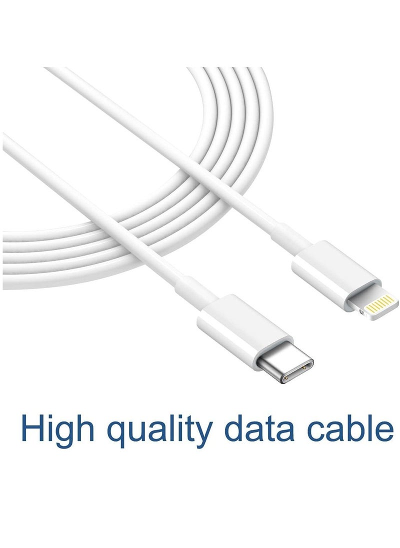 Generic iPhone Fast Charger Lightning Cable [Apple MFi Certified] 2-Pack USB-C to Lightning Cable (6.6Ft) Fast Charging Compatible with iPhone14/14 Plus  - Image 2
