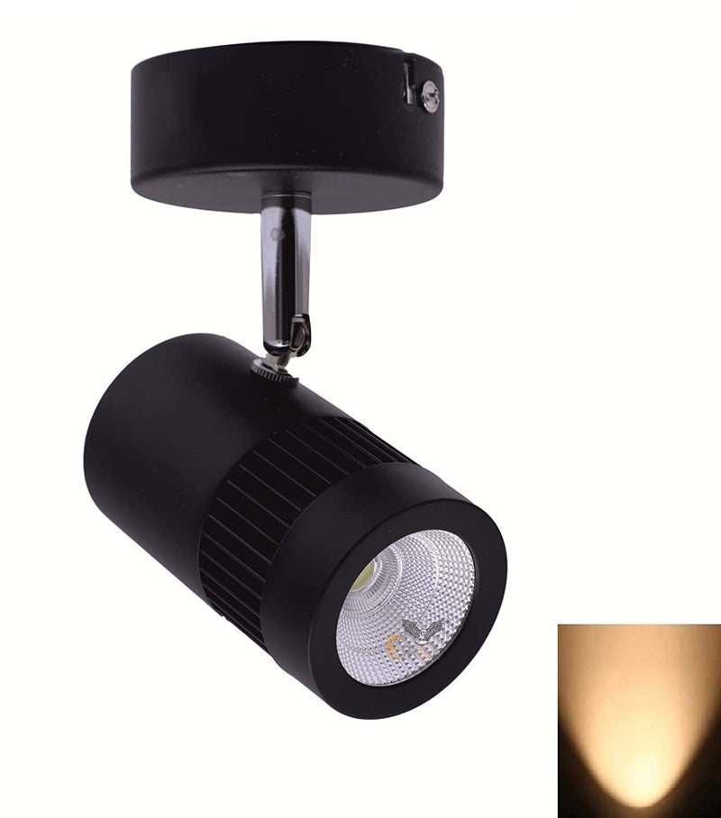 R2S2 3Watt Adjustable Surface Mounted LED Spot Wall Light Focus Light Picture Light Highlighter Natural White - Image 2