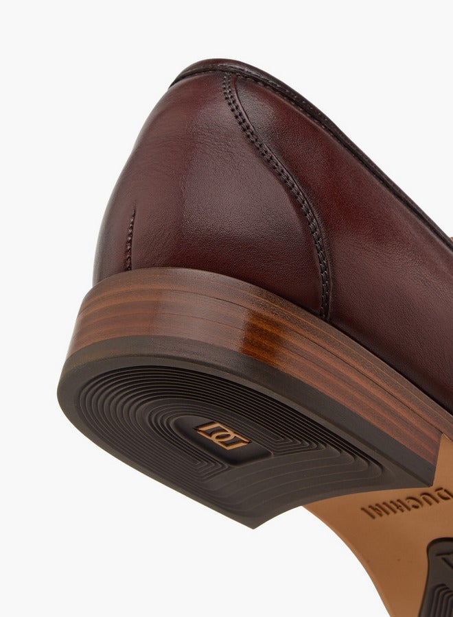 DUCHINI Men's Solid Slip-On Loafers - Image 5