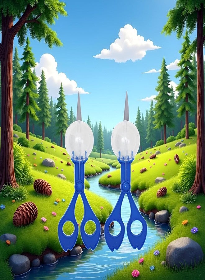 GOUDOGEDC 2-Pack Nature Exploration Tools - Ergonomic Scoopers and Clamps for Field Research and Outdoor Activities, Durable Plastic Design with Non-Slip Grip - Image 2