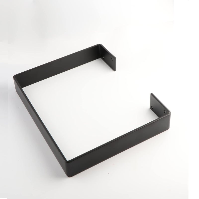 Osring 8 Inch Coffee Table Legs U-Shaped  2Pcs Solid Steel Table Legs For Furniture  Tv Stand And Bench  Black - Image 4