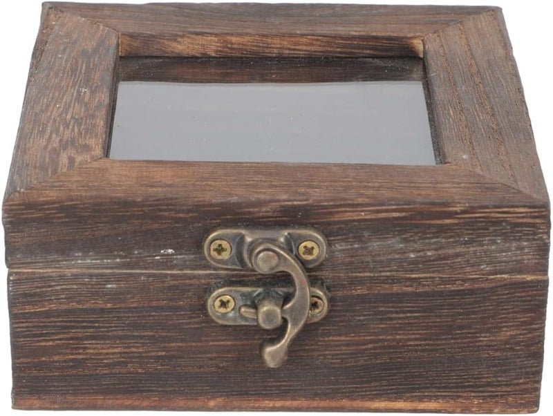 10x10cm Acrylic Top Butterfly Specimen Display Box Jewelry Organizer Entomology Supplies - Image 1