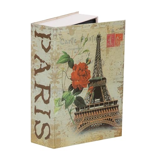 SEPOX® Diversion-Safes Portable Book-Safe Box with Key-Lock 5.6"D x 9"W x 1.6"H Hidden Safe-Book Realistic for Home, Travel, Dorm Store Money, Jewelry, Phone and Passport - Image 1
