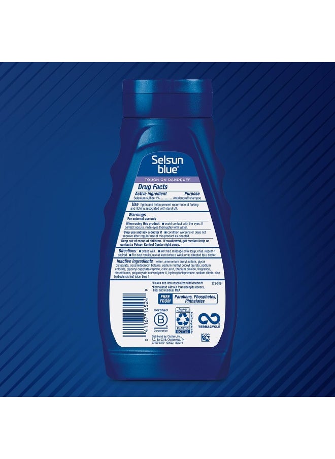 Selsun blue 2-In-1 Anti-Dandruff Shampoo & Conditioner, 11 Fl. Oz., Maximum Strength 2-In-1 Treatment, Selenium Sulfide 1%  - Image 2
