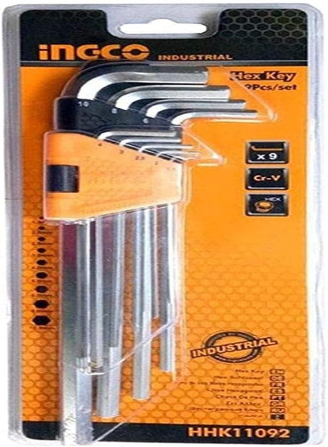 Ingco Hhk11092 Long Nakia Set 9 Pieces (10mm) - Image 2