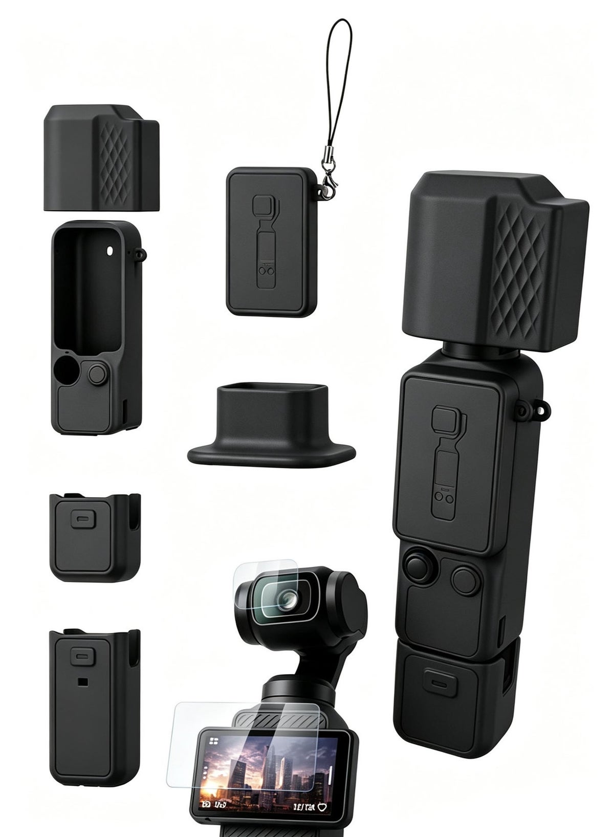 rayco Rayco Silicone Protective Case Cover For Dji Osmo Pocket 4 Z37B0298A46DA73DEB569Z