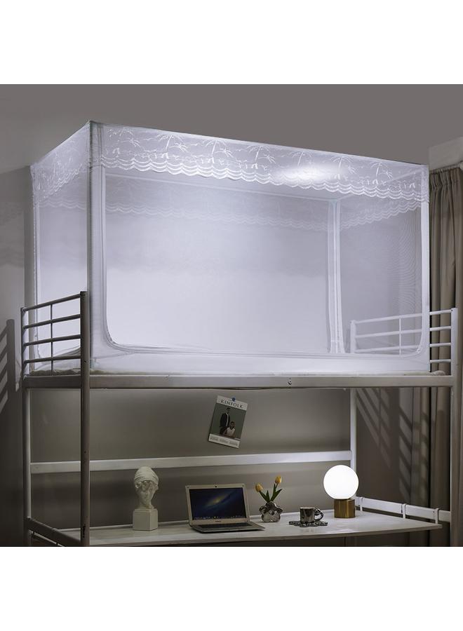 73Hours New Year Good Student Mosquito Net Dormitory Bed 0.9 M 1.2 M Bed Dormitory Single Bed With Bracket - Image 2