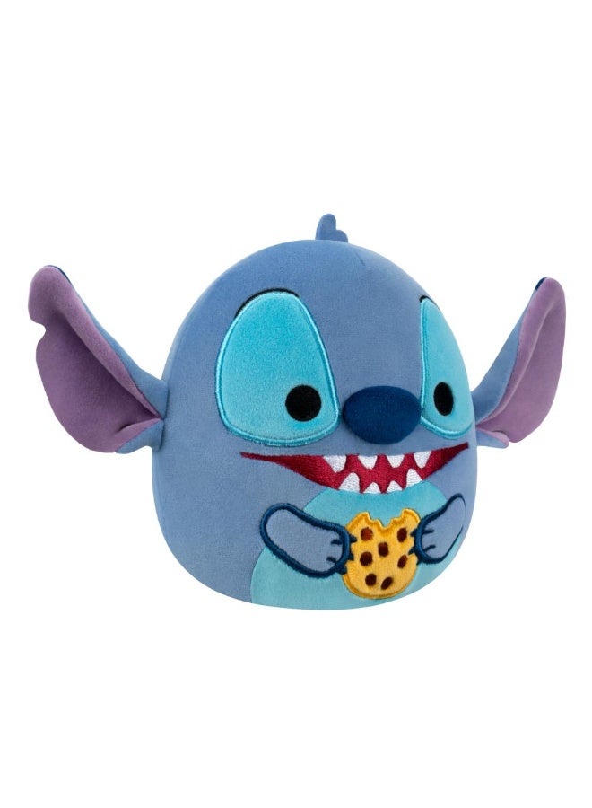 Squishmallows SQDI - Little Plush (6.5" Squishmallows) (Disney - Stitch Eating Rainbow Cookie) - Image 5