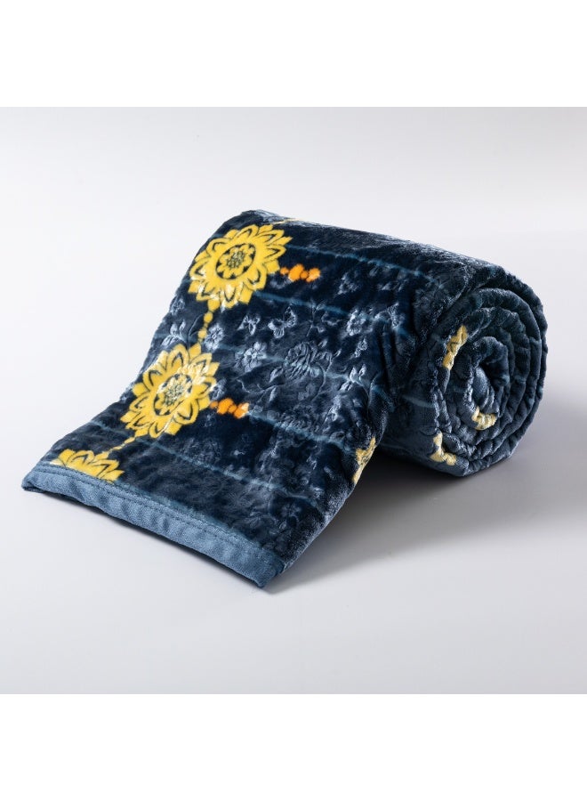 ستارجولد بطانية كلاودي أحادية الطبقة، مقاس 220×240 سم - بطانية قطيفة فائقة النعومة والدفء وخفيفة الوزن لجميع المواسم، مريحة للغاية وقماش متين - Image 3