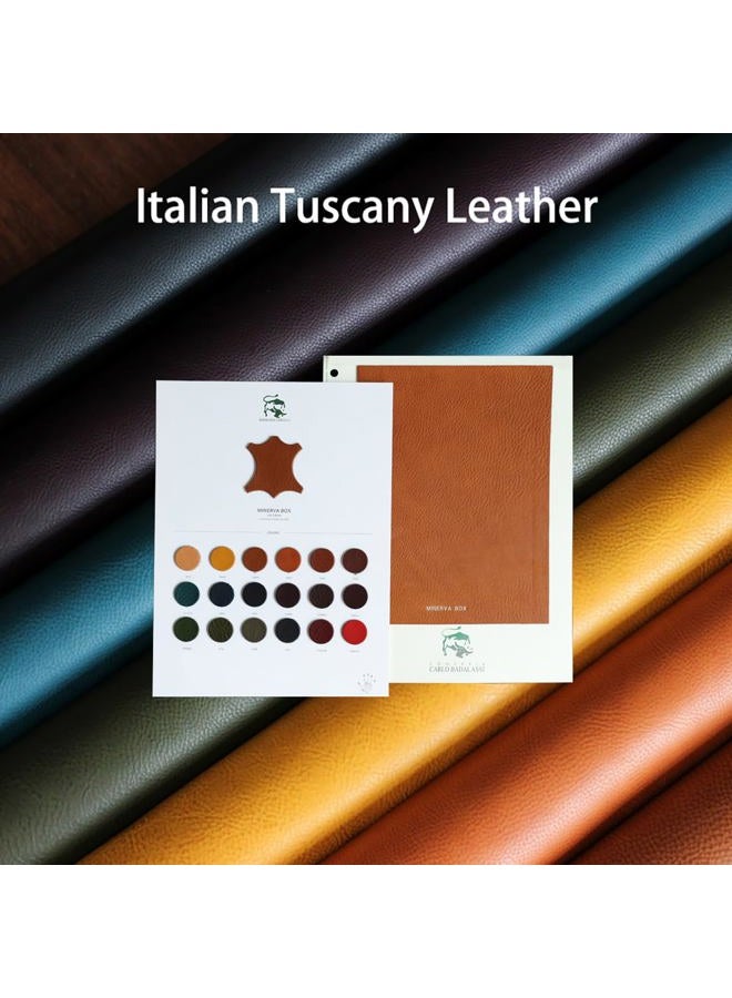 Getalia Italian leather Watch Band Tuscany Natural Vegetable-Tanned Full Grain Genuine Leather, Skin-Safe, Quick Release Replacement Watch Straps for Men and Women Thick and Soft (Black Width-20mm) - Image 2