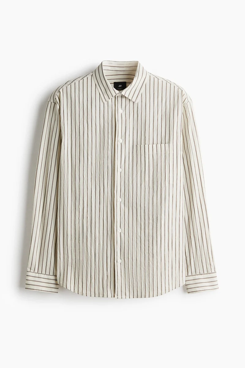 H&M Relaxed Fit Poplin shirt
