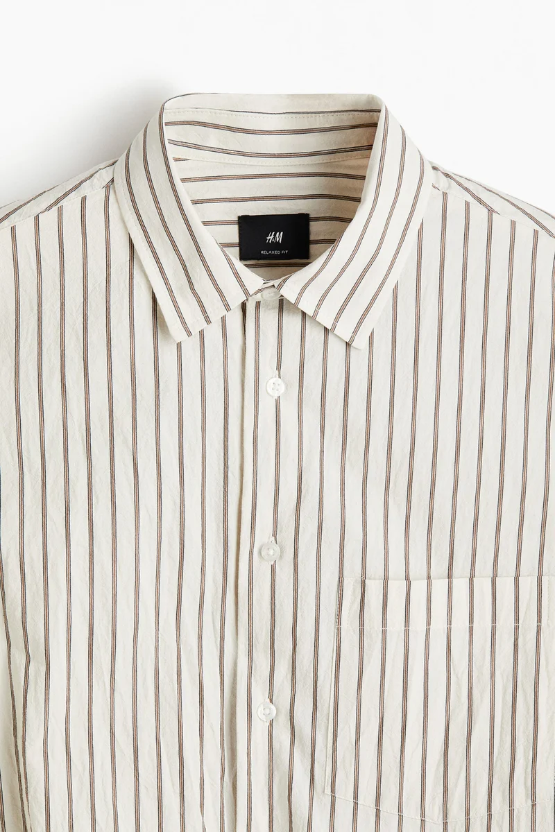 H&M Relaxed Fit Poplin shirt