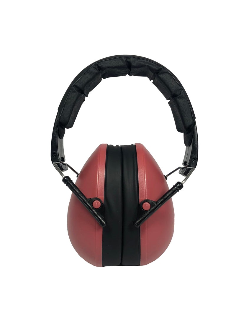 BANZ Kids Hearing Protection Earmuffs Maroon 2-10 - Image 2