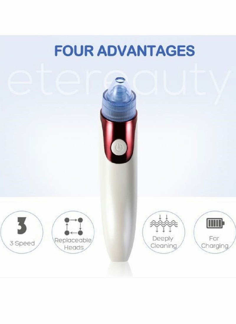 Y&D Blackhead Vacuum Remover Acne Remover, Facial Pore Cleanser Electric Comedone, 3 Adjustable Suction Power, USB Rechargeable Extractor Tool for Women and Men  - Image 2