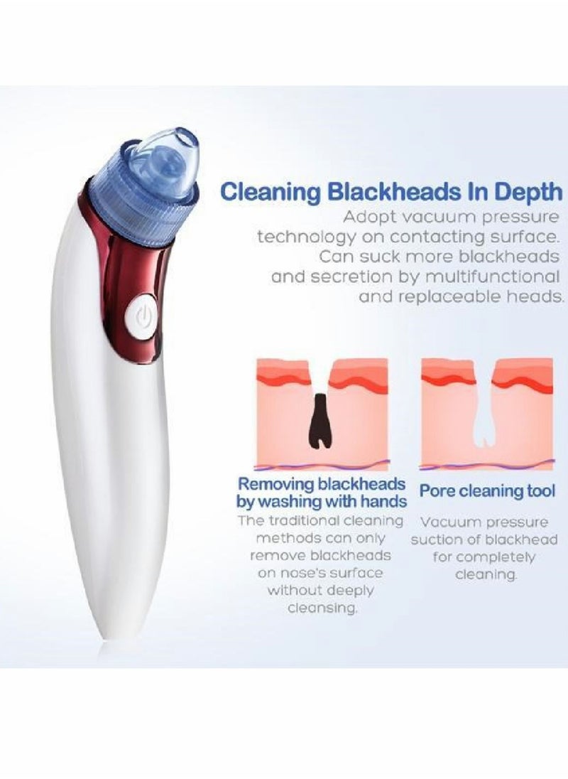 Y&D Blackhead Vacuum Remover Acne Remover, Facial Pore Cleanser Electric Comedone, 3 Adjustable Suction Power, USB Rechargeable Extractor Tool for Women and Men  - Image 3