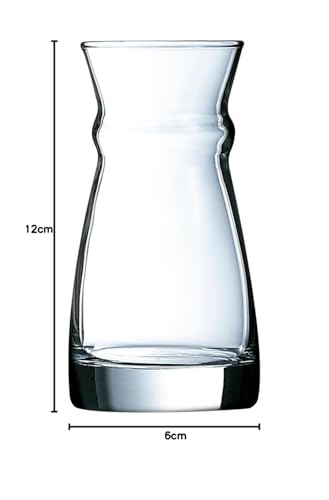 ARCOROC كاراف سائل أركوروك 125 مل - كاراف زجاجي للنبيذ والماء 2 قطعة - Image 2
