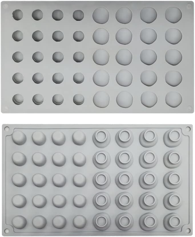 mostsom Silicone Mini Mushroom Candy Molds, Non Stick Chocolate Gummy Mold (Mushroom F) - Image 4