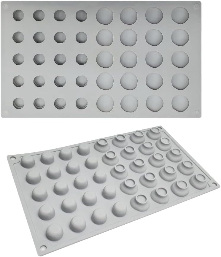 mostsom Silicone Mini Mushroom Candy Molds, Non Stick Chocolate Gummy Mold (Mushroom F) - Image 3