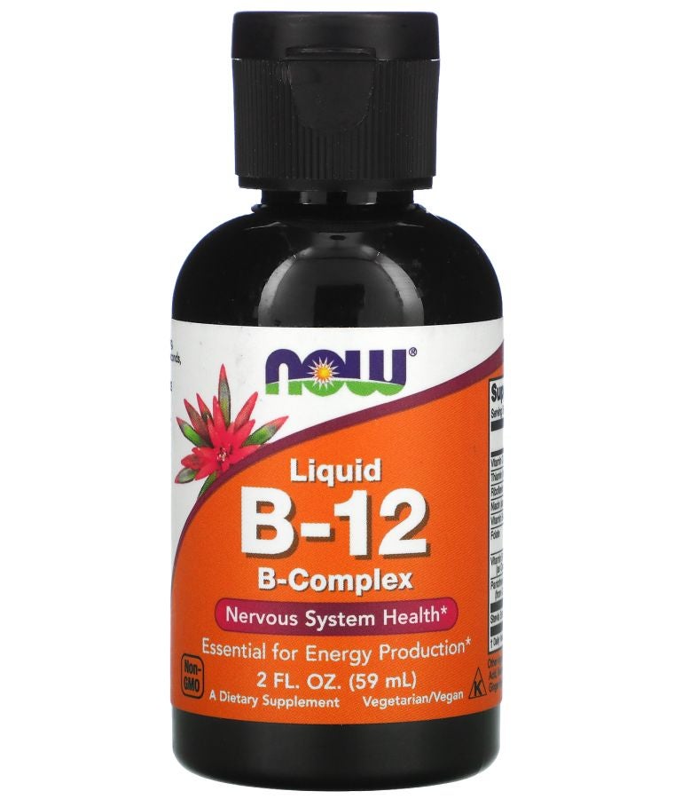now Liquid B-12 B-Complex 2 fl oz (59 ml)