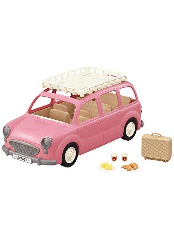 Calico Critters Calico Critters Family Picnic Van for Dolls, Toy Vehicle Seats up to 10 Collectible Figures  - Image 1