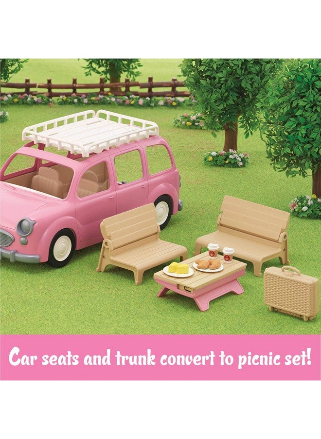Calico Critters Calico Critters Family Picnic Van for Dolls, Toy Vehicle Seats up to 10 Collectible Figures  - Image 4