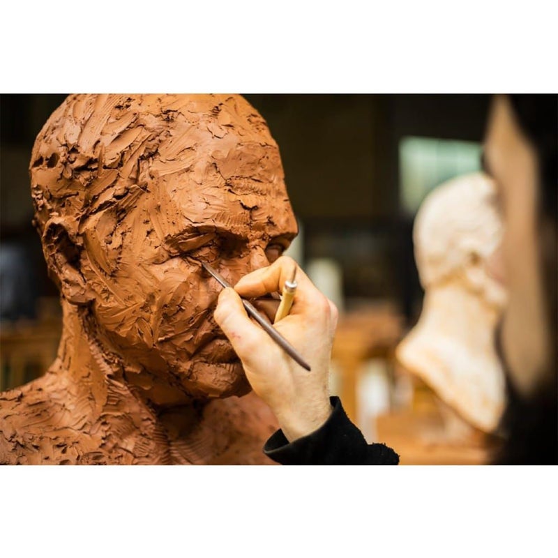 RAHUL Terracotta Terracotta Clay for Modelling, Sculpting & Pottery, Eco- Friendly Filtered & Cleaned Natural Clay for Artwork, Sadiron Clay/Kaliman Mud (500g)  - Image 4