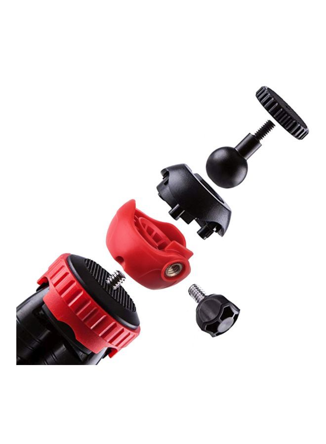 NIBEMINENT Portable Octopus Tripod Black/Red  - Image 5