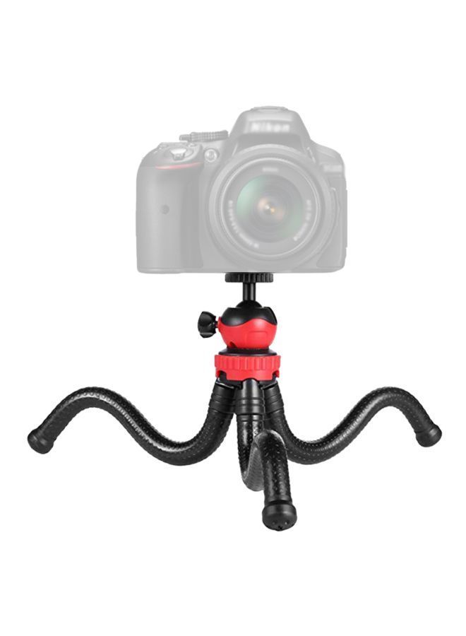 NIBEMINENT Portable Octopus Tripod Black/Red  - Image 1