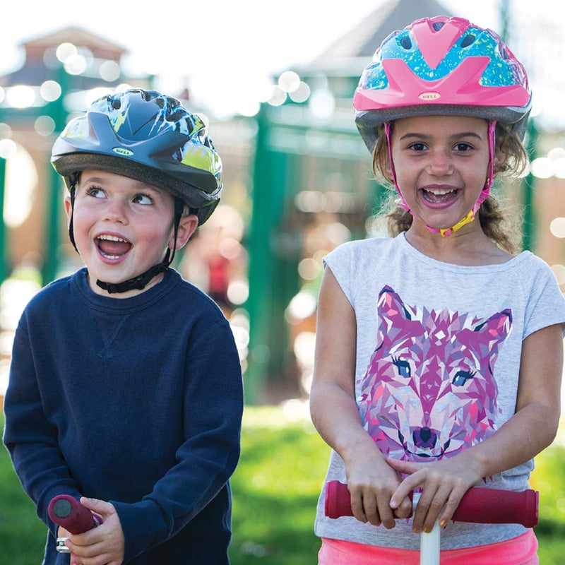 Bell Child Rally Bike Helmet - Pink Splatter Stella - Image 3