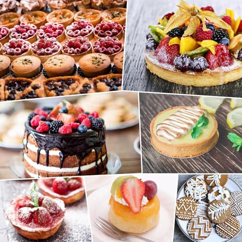 PureBake Mini Round Silicone Molds for Baking, 6-Cavity Cylinder Mould, Non-Stick Cake Pan for Mousse, Desserts, Candy, Soap & More - Food-Grade, Flexible, Oven & Freezer Safe - Image 4