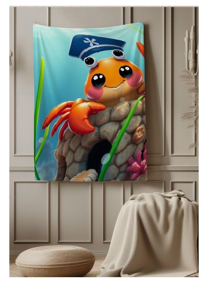 general Children's or student cartoon flannel thin blanket (warm and comfortable, suitable for sleep, games) 100cm*150cm - 294 - Image 1