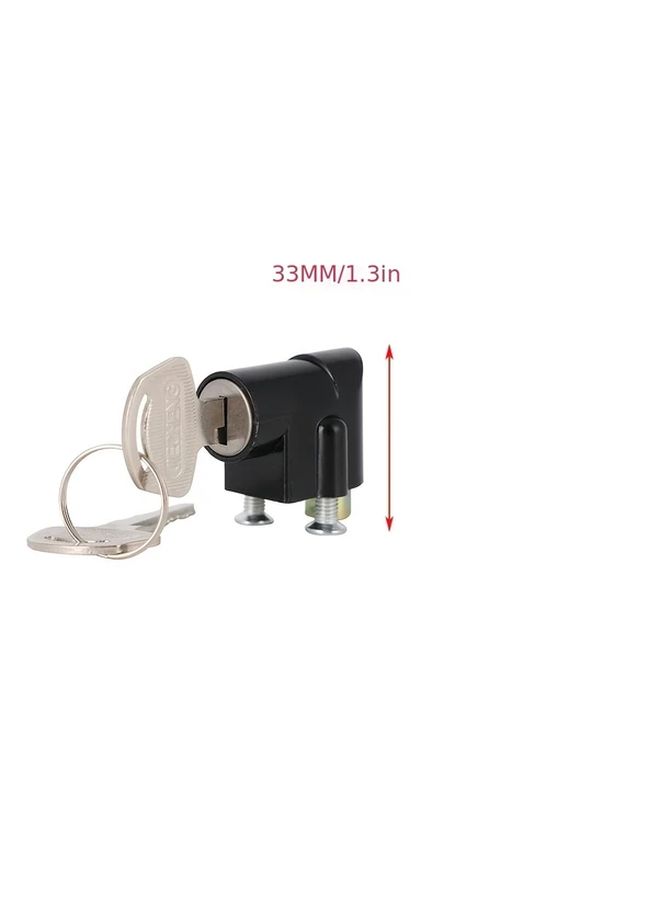 Aluminum Alloy Front Helmet Lock for Light Bee X S X160 X260 Electric Dirt Bike - Image 2