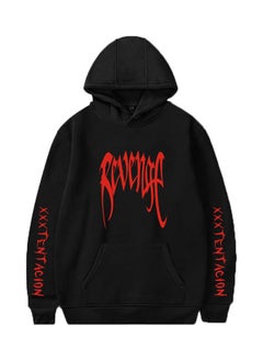 NIBEMINENT XXXTentacion Print Hoodie Black  - Image 1